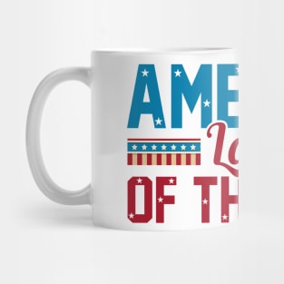 Land Of The Free 4th Of July Gift For Men Women Mug